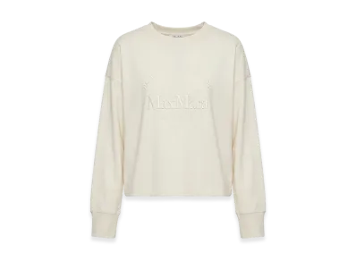 S Max Mara Women's Rugiada Long Sleeve T-Shirt "Sand"