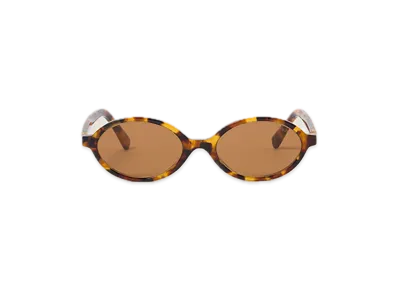 MIU MIU Miu Regard Sunglasses "Camel Lens"