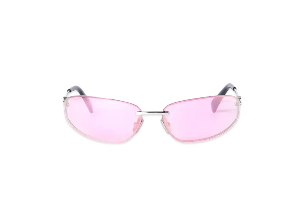 MIUMIU Runway Sunglasses "Pink Mirror Lenses"