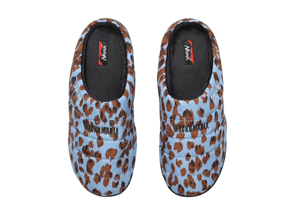 靴 WACKO MARIA x NANGA x SUBU LEOPARD Blue SUBU x NANGA x WACKO