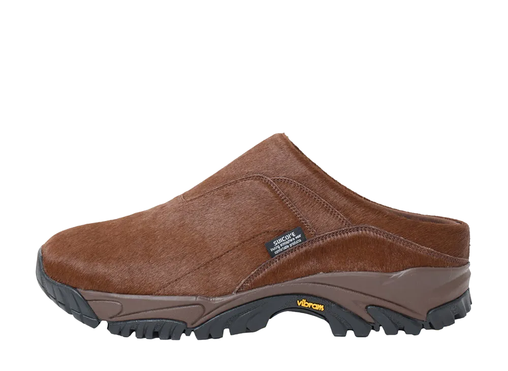MATSUFUJI x SUICOKE Hair Calf Mule "Sand"