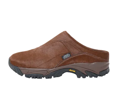 MATSUFUJI x SUICOKE Hair Calf Mule "Sand"