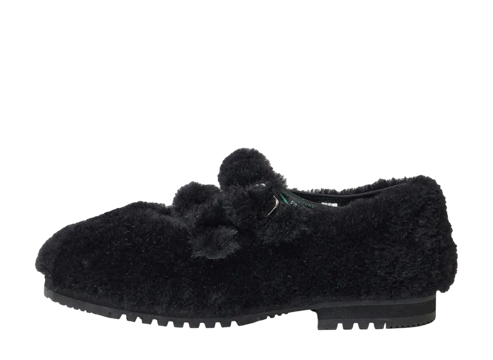 MATSUFUJI x SUICOKE Mouton Shoes "Black"