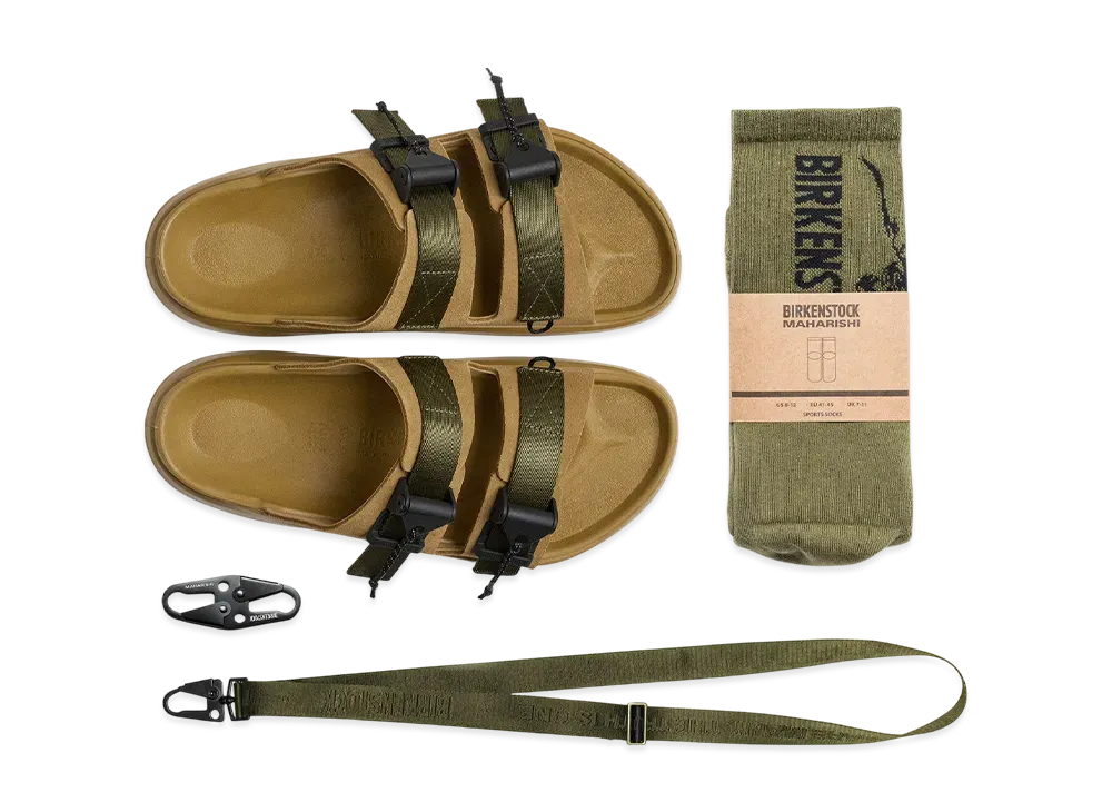 Maharishi x BIRKENSTOCK Mogami Terra Tech Pack "Sand/Olive"