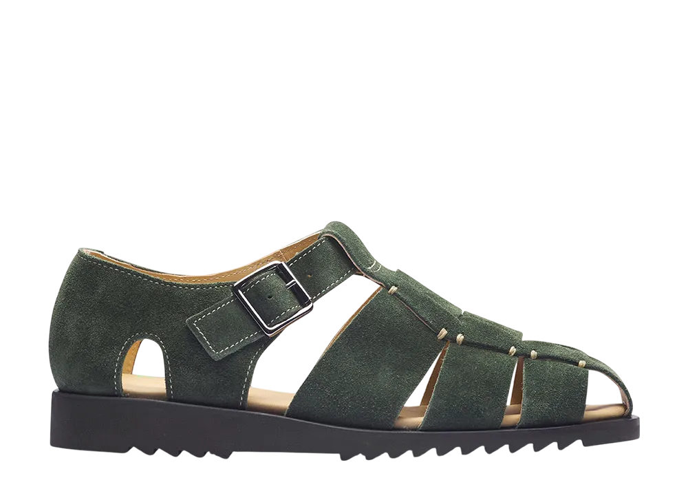 Paraboot Pacific "Velours green"