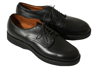 Engineered Garments x ALDEN Wholecut Plain Toe Oxford "Calf Skin Black"