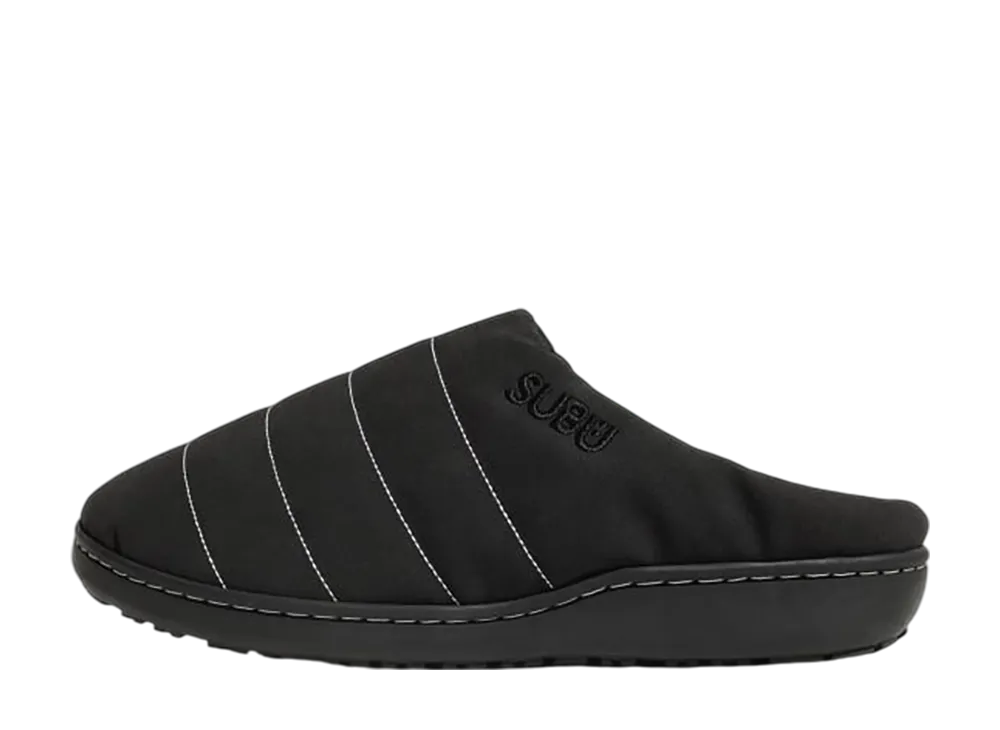 bPr BEAMS × SUBU Fake Nubuck Sandal "Black"