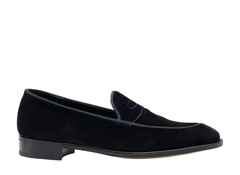 JOHN LOBB Bill Velvet "Black Velvet"