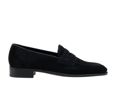 JOHN LOBB James "Black Suede"