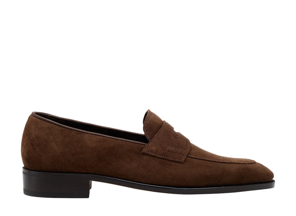 JOHN LOBB James "Dark Brown Suede"