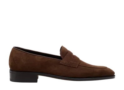 JOHN LOBB James "Dark Brown Suede"