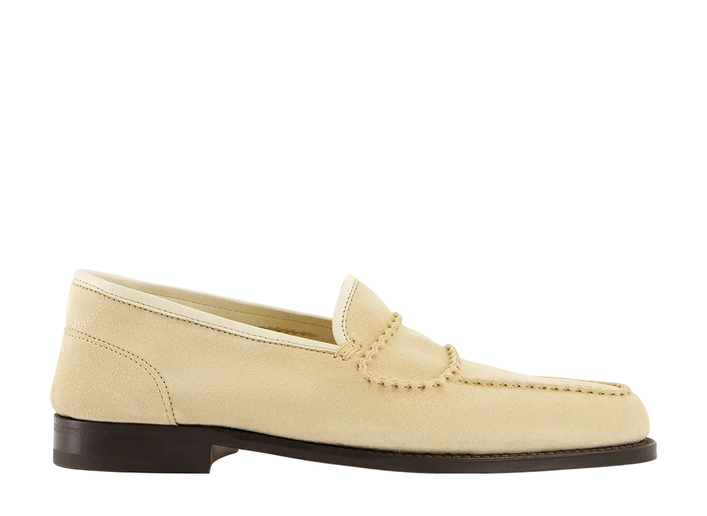 JOHN LOBB Bath "Brown Sand Suede"