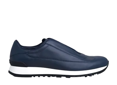 JOHN LOBB Lift "Dark Navy Natural Calf"
