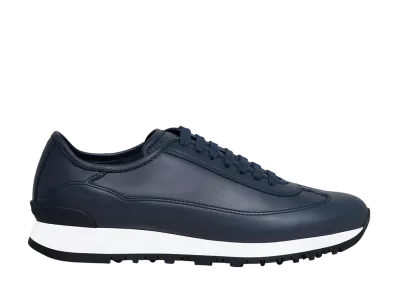 JOHN LOBB Foundry 2 "Dark Navy Natural Calf"