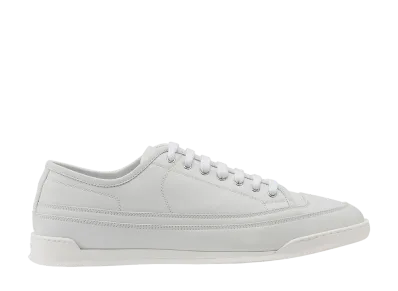 JOHN LOBB Court "White Natural Calf"