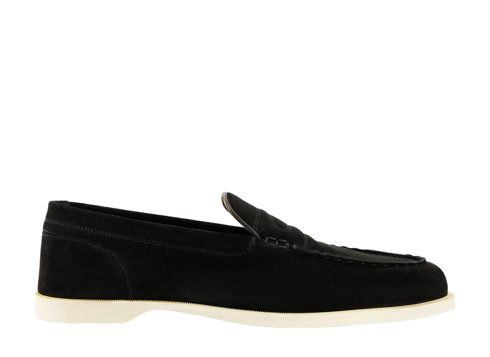 JOHN LOBB Pace "Black Suede"