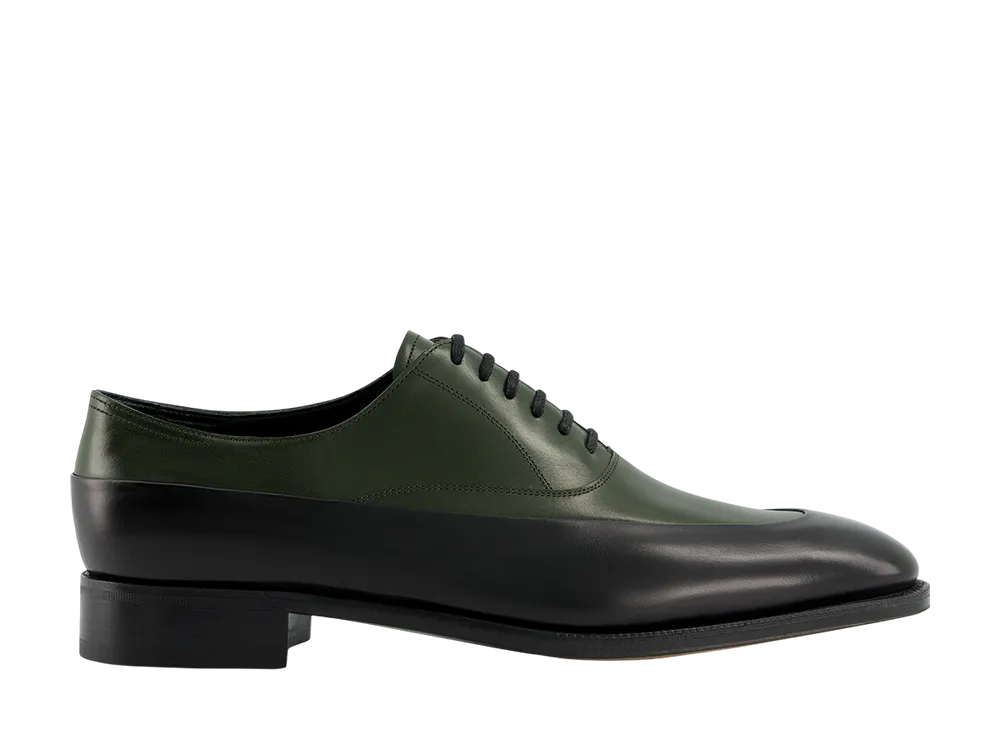 JOHN LOBB Edge "Black/Green Oxford Calf"