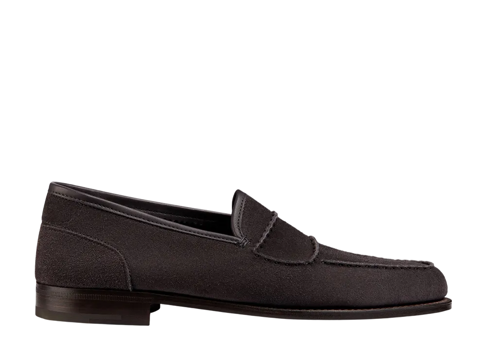 JOHN LOBB Bath "Charcoal Suede"