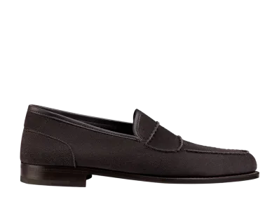 JOHN LOBB Bath "Charcoal Suede"