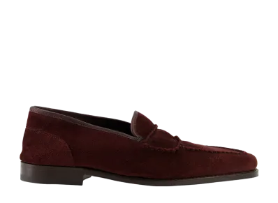 JOHN LOBB Bath "Oxblood Suede"