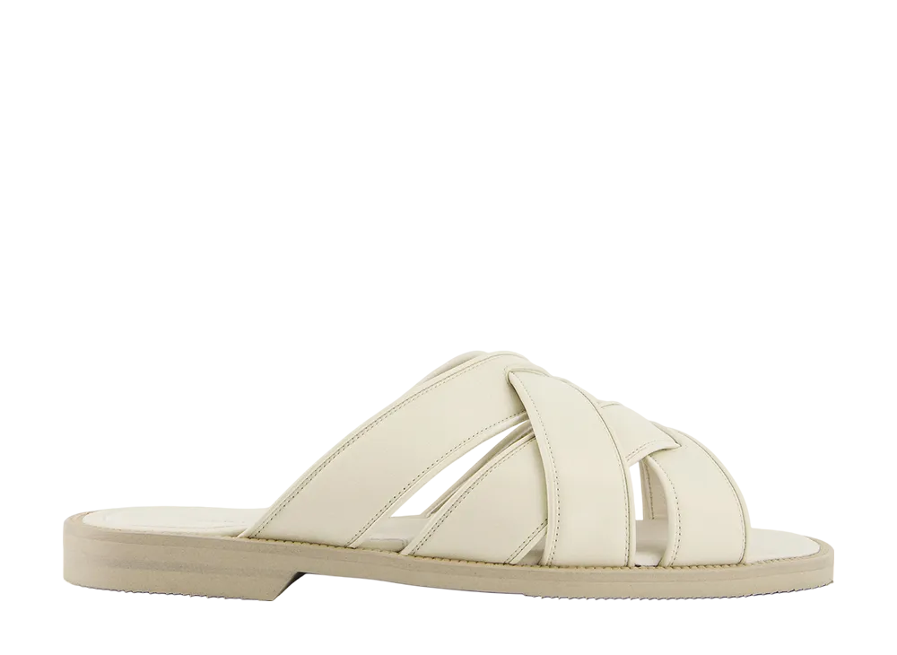 JOHN LOBB Salt "Chalk Natural Calf"