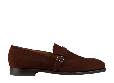JOHN LOBB Delano 2 "Dark Brown Suede"