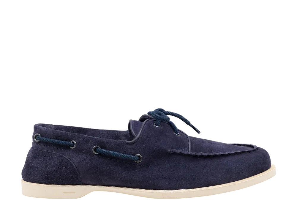 JOHN LOBB Foil "Navy Suede"