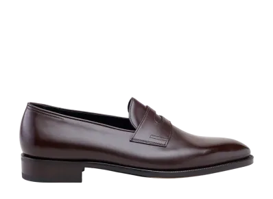 JOHN LOBB Jamie "Dark Brown Oxford Calf"