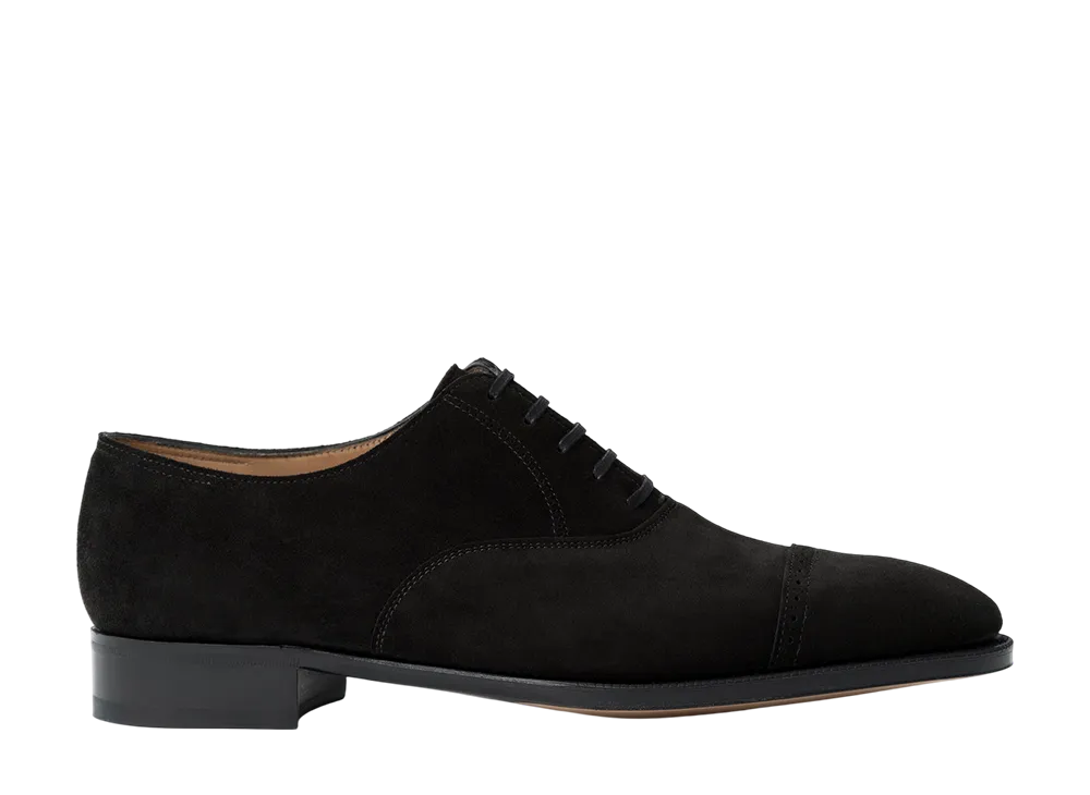 JOHN LOBB Philip 2 "Black Suede"
