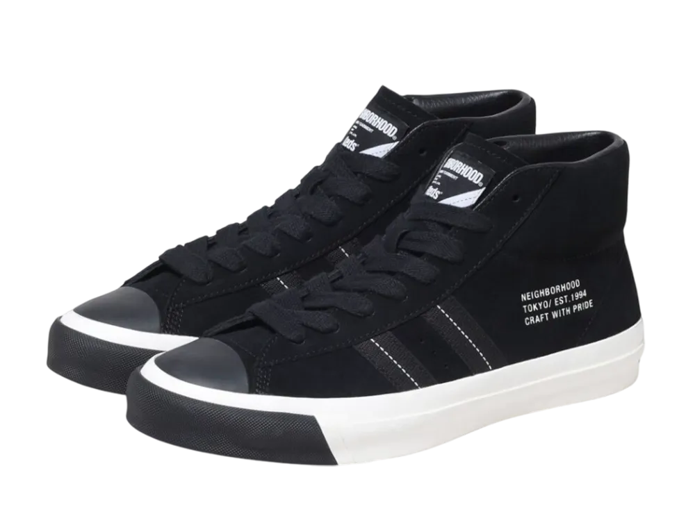 NEIGHBORHOOD x PRO-Keds Royal Plus Suede Hi "Black"