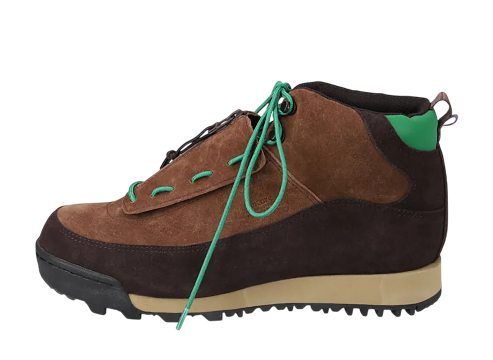 is-ness x SUICOKE Flow Mid "Brown/Green"