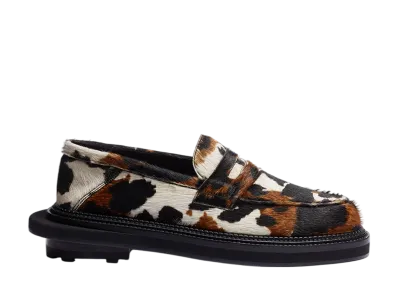 sacai x J.M.Weston Signature Loafer #180 "Cow Print"