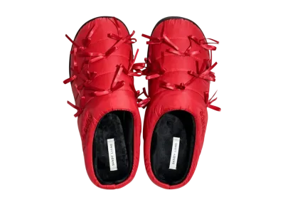 Sandy Liang × SUBU Slippers "Red"