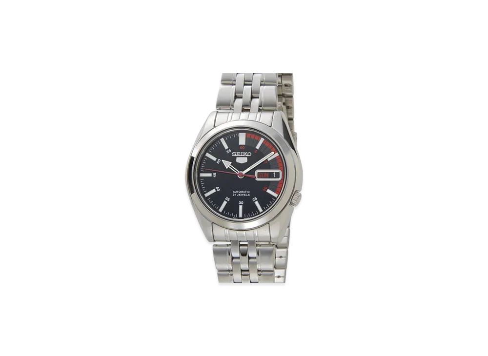 SEIKO Five Automatic Black Watch "Black"