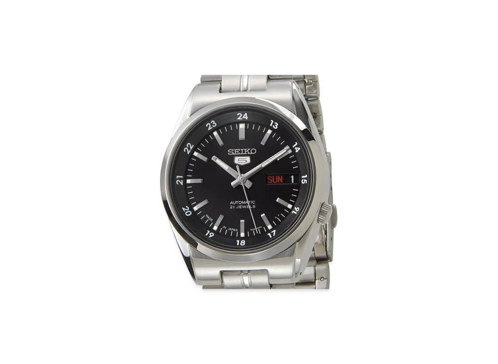 SEIKO Five Automatic Watch "Black"