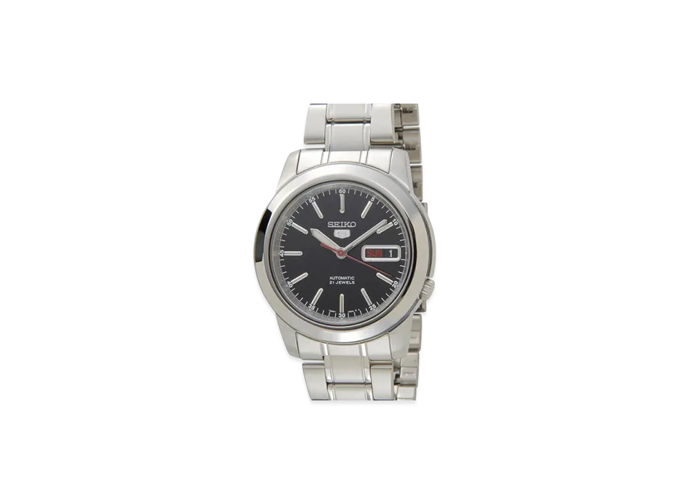 SEIKO Five Automatic Watch "Black"
