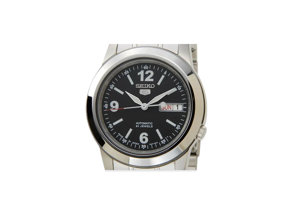 SEIKO Five Automatic Watch "Black"