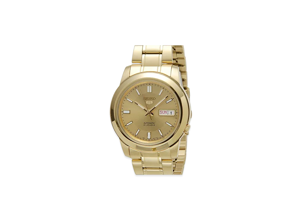 SEIKO Stainless Steel Analog Gold Dial Watch Automatic "Gold"