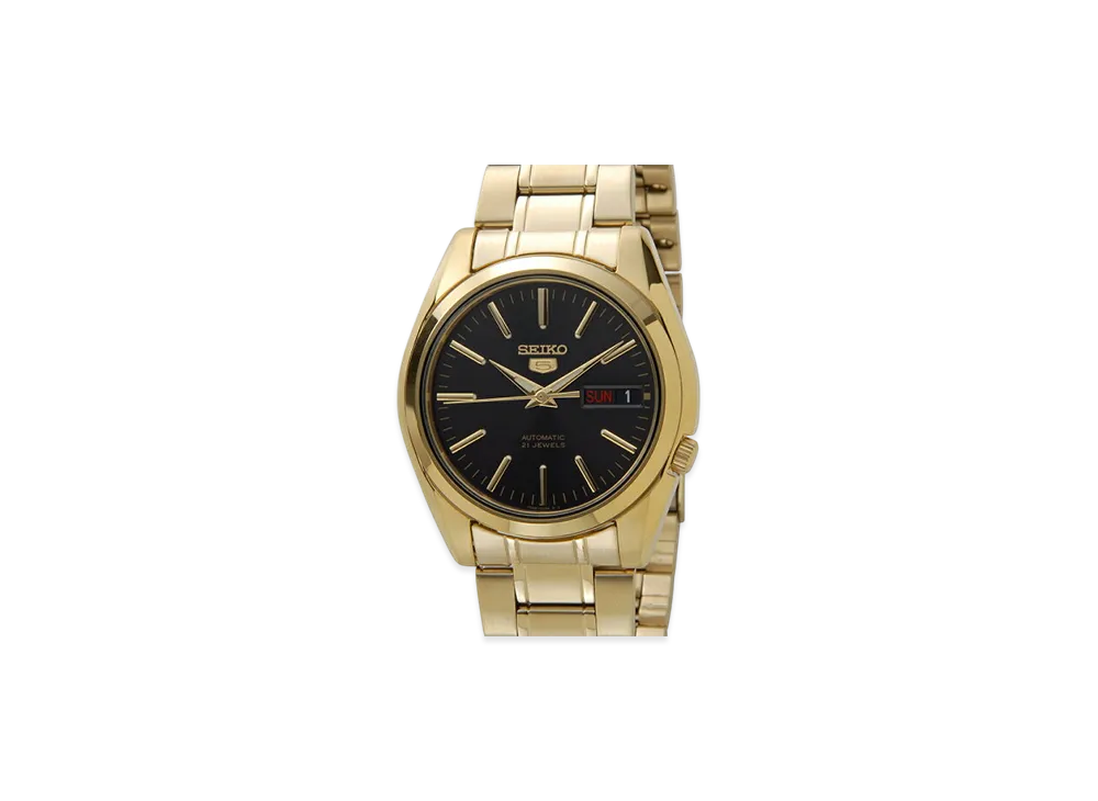 SEIKO Five Automatic Dial Gold "Black Dial Gold"