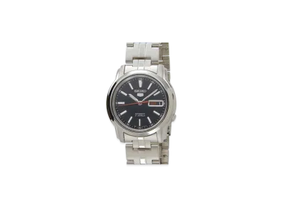 SEIKO Five Automatic Watch "Black/Silver"