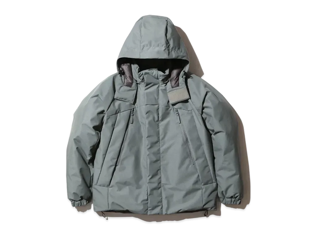snow peak FR 2L Down Jacket "Grey Khaki"