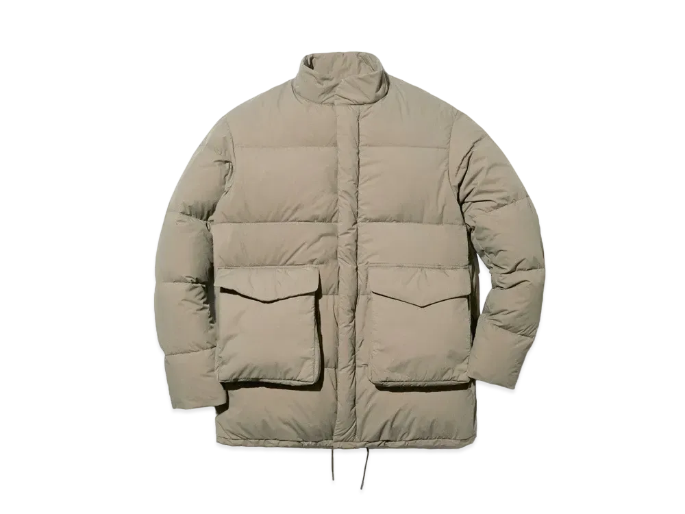 snow peak Recycled Ny Ripstop Down Jacket "Beige"