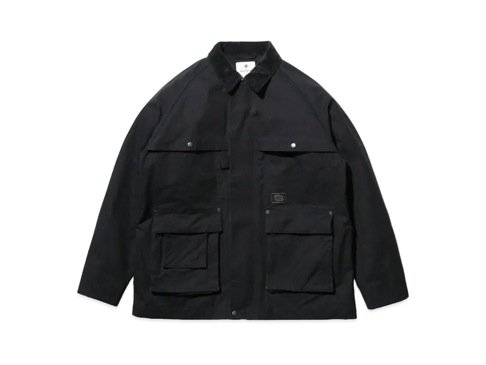 snow peak TAKIBI Canvas Jacket "Black"