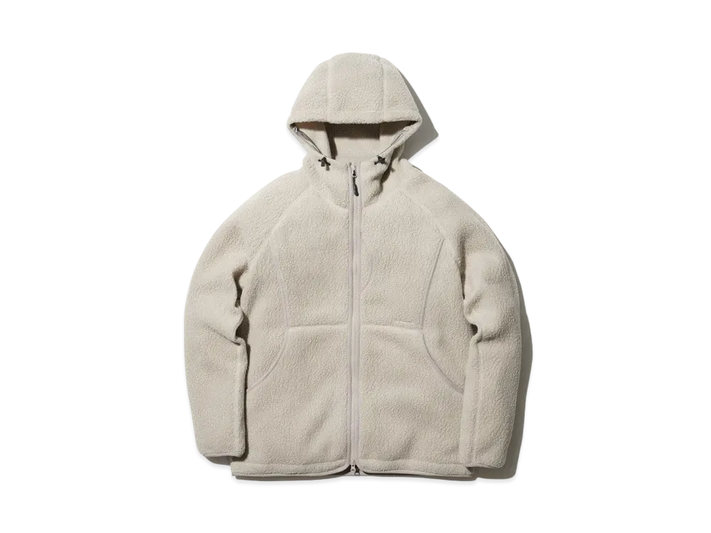 snow peak Thermal Boa Fleece Jacket "Beige"