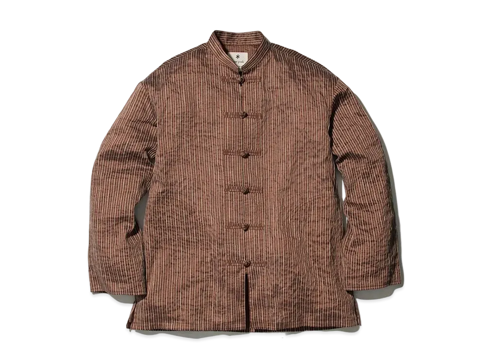 snow peak C/R Light Stripe China Jacket "Orange"