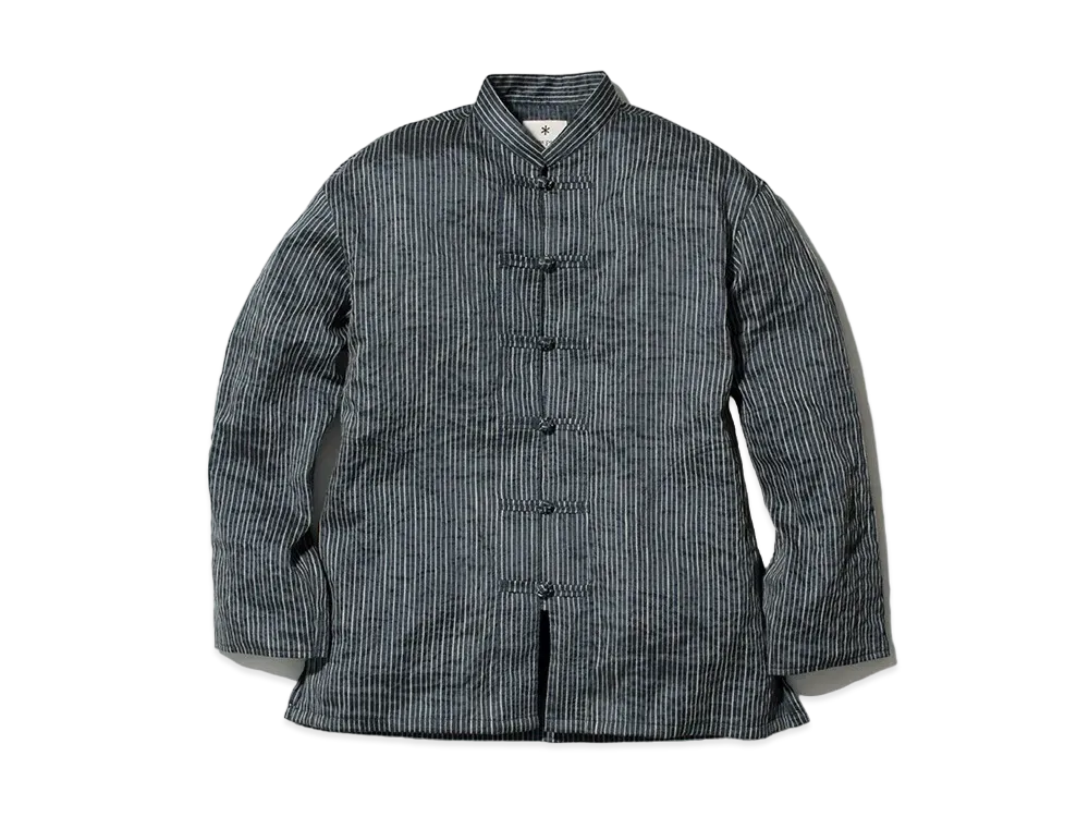 snow peak C/R Light Stripe China Jacket "Blue"