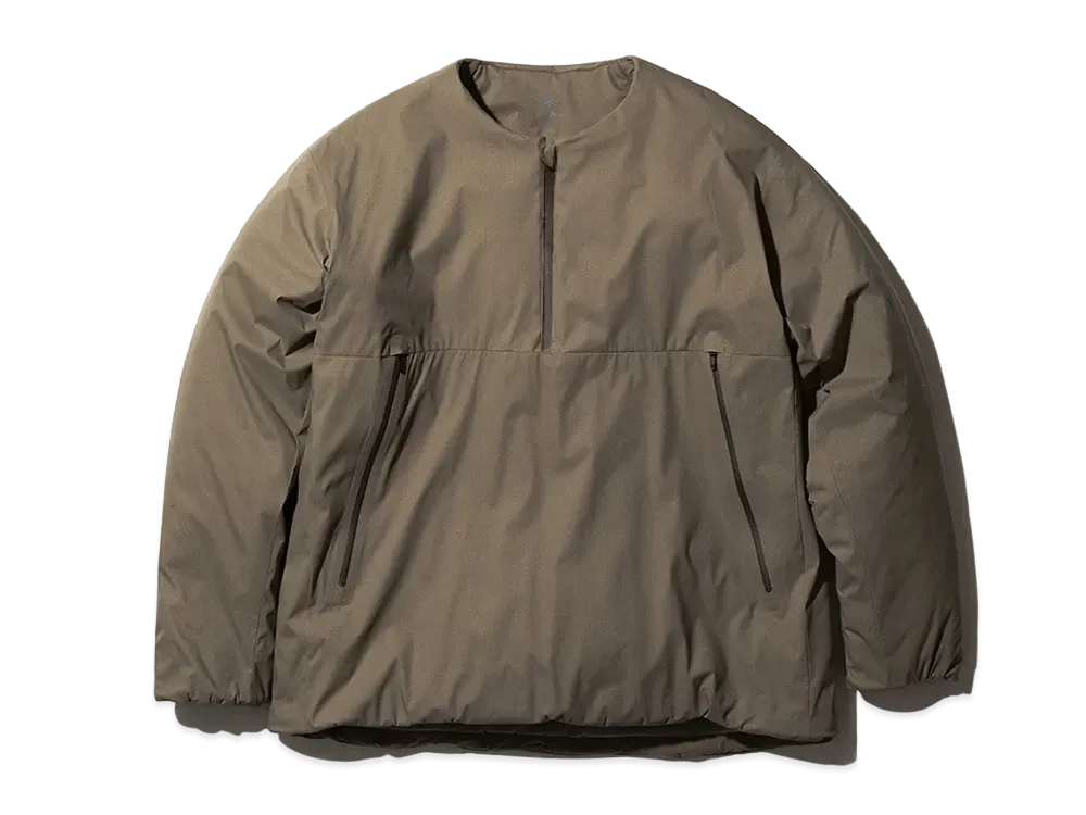 snow peak Stretch 2L Warm Pullover "Brown"