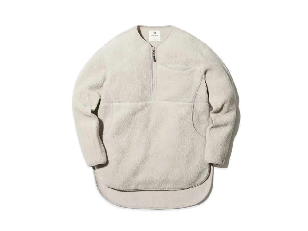 snow peak Thermal Boa Fleece Pullover "Beige"