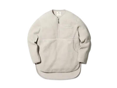 snow peak Thermal Boa Fleece Pullover "Beige"