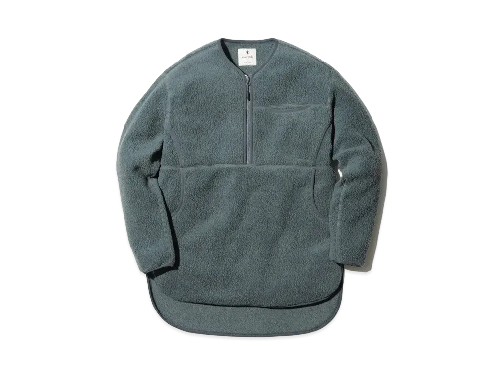 snow peak Thermal Boa Fleece Pullover "Forest Green"